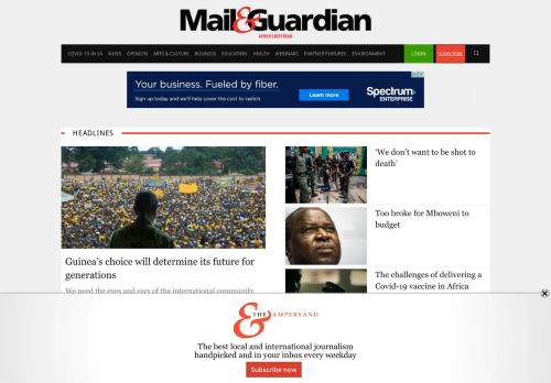 
                            5. Mail & Guardian