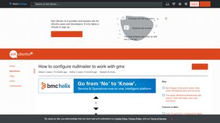 
                            11. mail - How to configure nullmailer to work with gmx - Ask Ubuntu