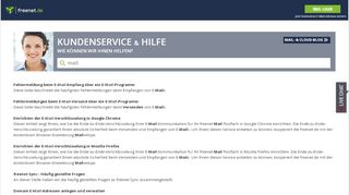 
                            7. Mail - Kundenservice & Hilfe – freenet Hilfe - freenetMail-Hilfe