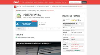 
                            11. Mail PassView Download – kostenlos – CHIP