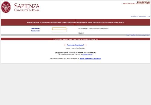 
                            3. mail .uniroma1.it