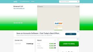 
                            10. mail1.justdial.com - Einteract 3.0 - Mail 1 Justdial - Sur.ly