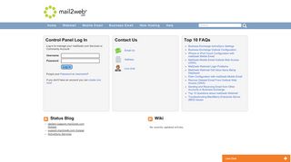 
                            4. mail2web.com Control Panel