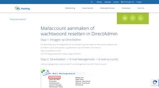 
                            13. Mailaccount aanmaken of wachtwoord resetten in DirectAdmin - iXL ...