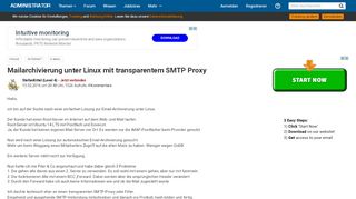 
                            9. Mailarchivierung unter Linux mit transparentem SMTP Proxy ...