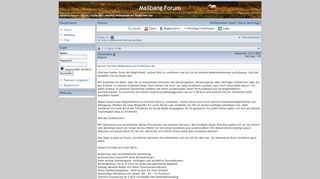 
                            12. Mailbang Forum » Forum » Suche Ref » Herzlich Willkommen auf ...