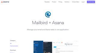 
                            7. Mailbird + Asana integration: Manage emails and tasks in one app ...