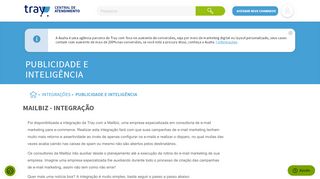 
                            12. Mailbiz - Integração – Central de Atendimento