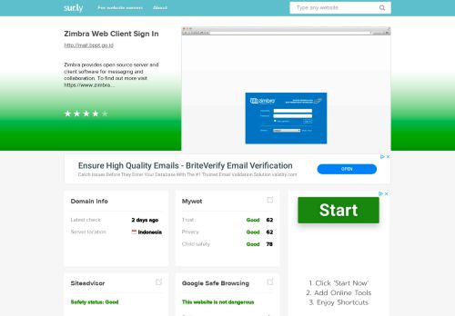 
                            4. mail.bppt.go.id - Zimbra Web Client Sign In - Mail Bppt - Sur.ly