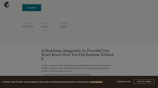 
                            8. Mailchimp App for Volusion