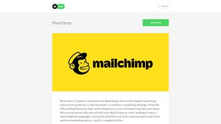 
                            12. MailChimp app integration for Big Cartel