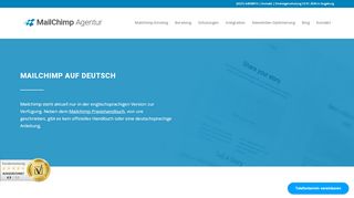
                            3. MailChimp auf Deutsch - MailChimp Agentur