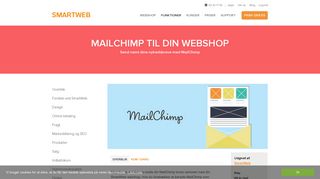 
                            9. MailChimp » E-mail marketing til din webshop! - SmartWeb