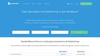 
                            12. Mailchimp vs. Sendinblue: affidati al leader europeo per i tuoi contatti ...