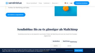 
                            11. MailChimp vs. SendinBlue: Vertrauen Sie mit Ihren Kontakten und E ...