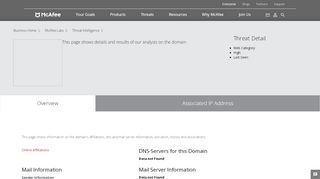 
                            9. mail.emri.in - Domain - McAfee Labs Threat Center