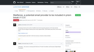
                            2. Mailfence, a potential email provider to be included in prism break ...