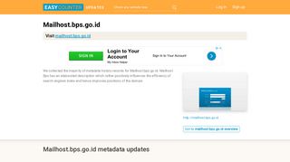 
                            4. Mailhost Bps (Mailhost.bps.go.id) - Zimbra Web Client Sign In