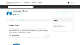 
                            11. mailingwork GmbH - Magento Marketplace