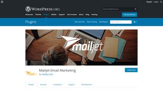 
                            8. Mailjet Email Newsletter Marketing | WordPress.org