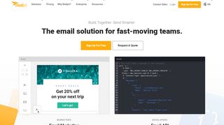
                            2. Mailjet: Powerful Emailing Service and Effective Email Solution