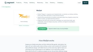 
                            5. Mailjet Source · Segment