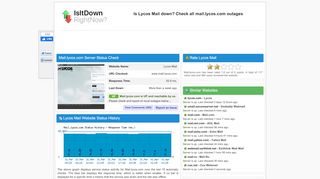 
                            6. Mail.lycos.com - Is Lycos Mail Down Right Now?