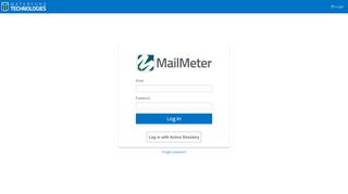 
                            5. MailMeter Portal - Login