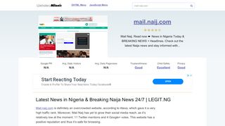 
                            12. Mail.naij.com website. Naij Corp.