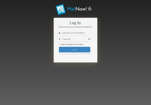 
                            3. MailNow! 5 - Login