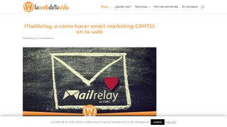 
                            10. MailRelay, o cómo hacer email marketing GRATIS en tu web [Tutorial]