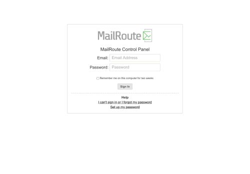 
                            10. MailRoute Admin Interface