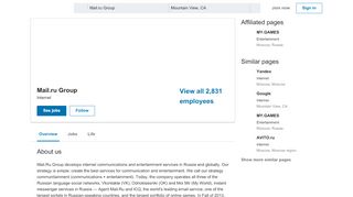 
                            8. Mail.Ru Group | LinkedIn
