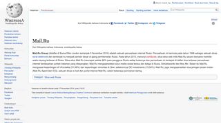 
                            4. Mail.Ru - Wikipedia bahasa Indonesia, ensiklopedia bebas