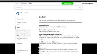 
                            6. Mails | Thunderbird Hjælp - Mozilla Support