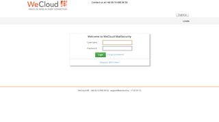 
                            5. MailSecurity Login - WeCloud
