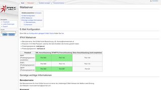 
                            8. Mailserver – IPAX Help Wiki