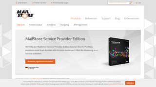 
                            6. MailStore Service Provider Edition - Die Cloud-Lösung zur E-Mail ...