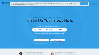 
                            6. Mailstrom: Clean Up Your Inbox Now.