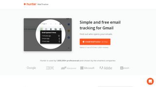 
                            8. MailTracker - Free email tracking for Gmail