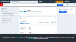 
                            3. mail.ua | Crunchbase
