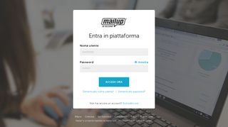 
                            1. MailUp: Entra in piattaforma