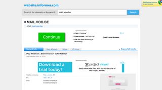 
                            9. mail.voo.be at WI. VOO Webmail :: Bienvenue sur VOO Webmail