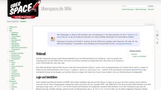 
                            3. mail:webmail [Uberspace.de Wiki]