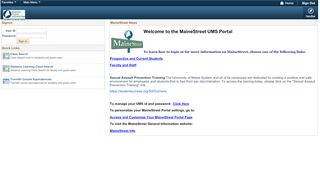 
                            3. MaineStreet - University of Maine System