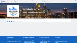 
                            5. MainMUN 2019 | Frankfurt am Main | 28 February 2019 | mymun