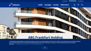 
                            10. Mainova AG -ABG Frankfurt Holding GmbH