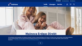 
                            12. Mainova AG -Mainova Erdgas Direkt - Unser Online Tarif