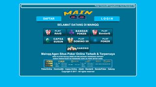 
                            2. Mainqq - Agen Domino99 Online , Agen Poker, BandarQ Online ...