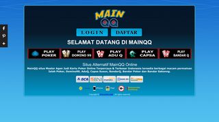 
                            8. MainQQ | Poker Online | DominoQQ | BandarQ Terpercaya